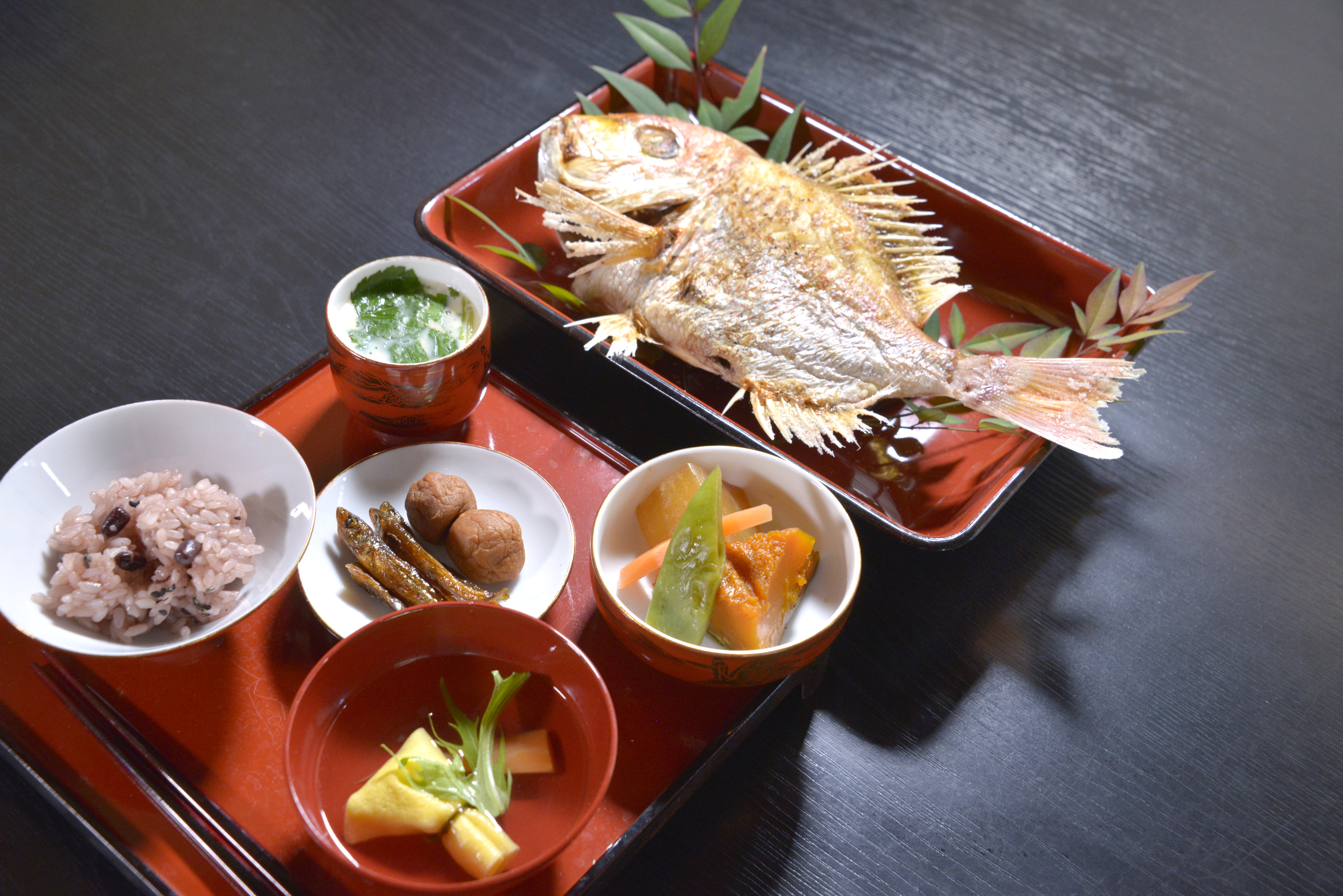 お食い初め膳の写真