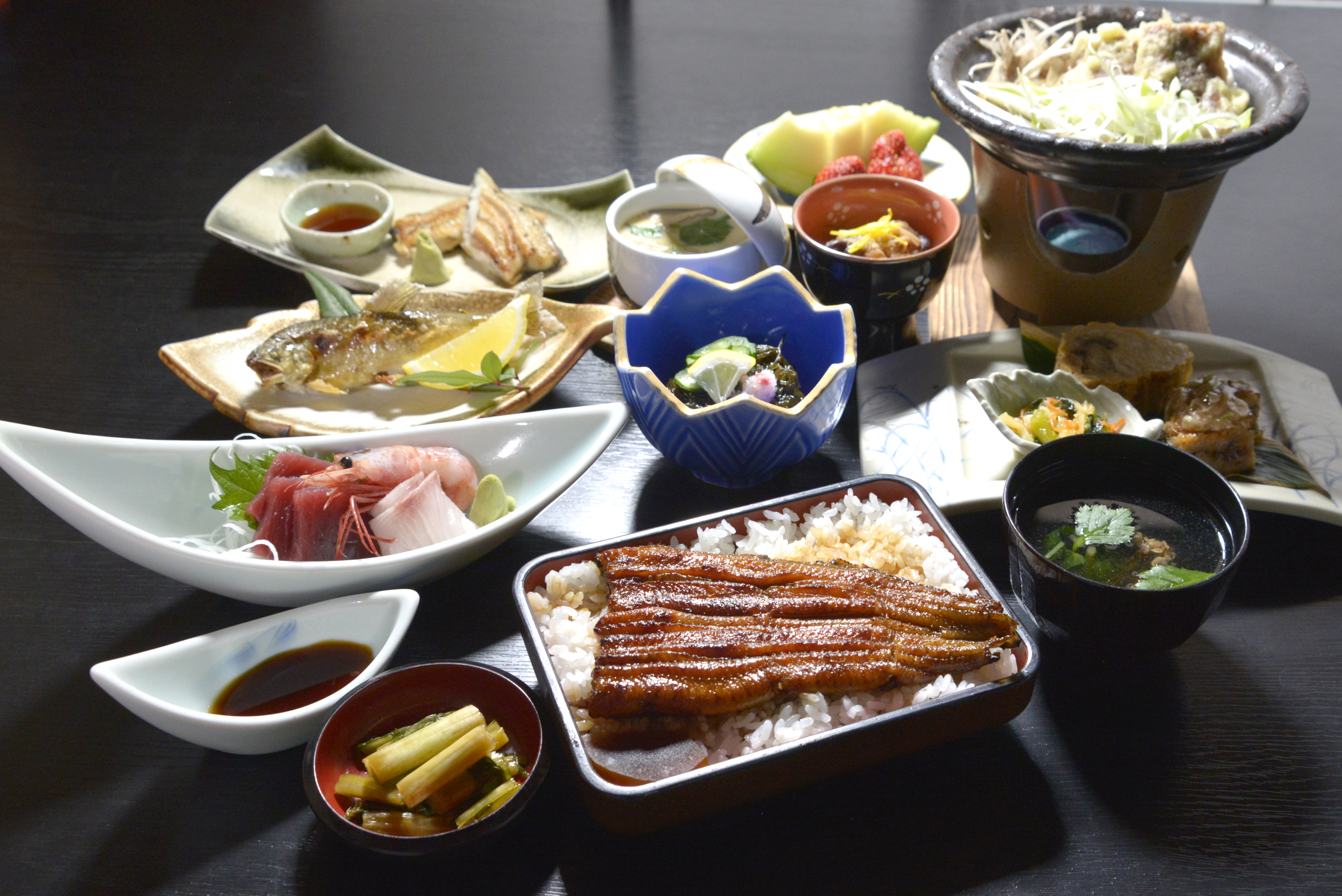 うなぎの宿コースの写真